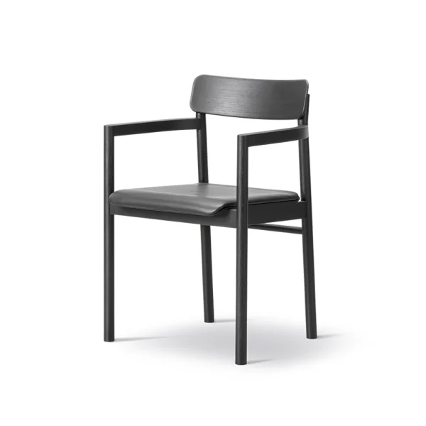 Fredericia Furniture Fauteuil Post 3445 Chêne noirci