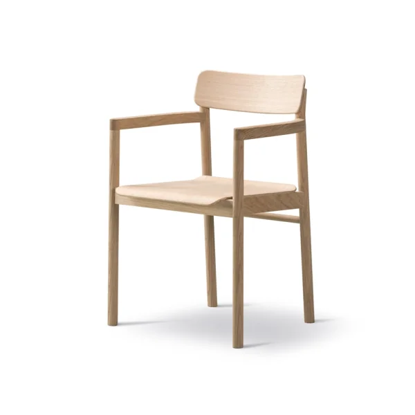 Fredericia Furniture Fauteuil Post 3445 Chêne verni