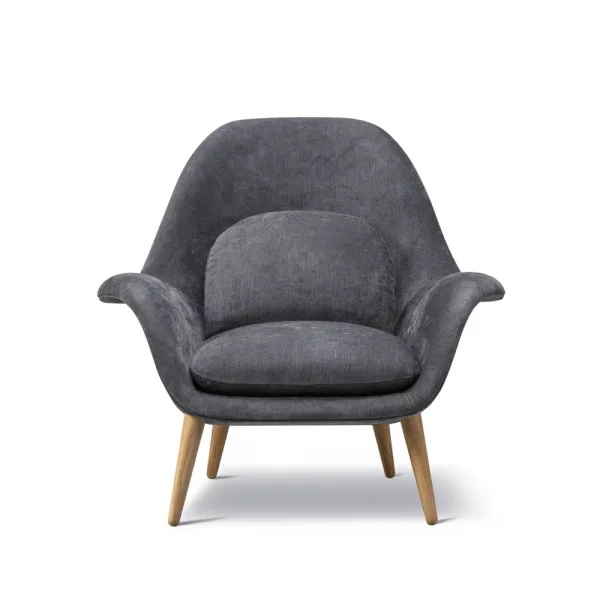 Fredericia Furniture Fauteuil Swoon Érable 192-chêne huilé
