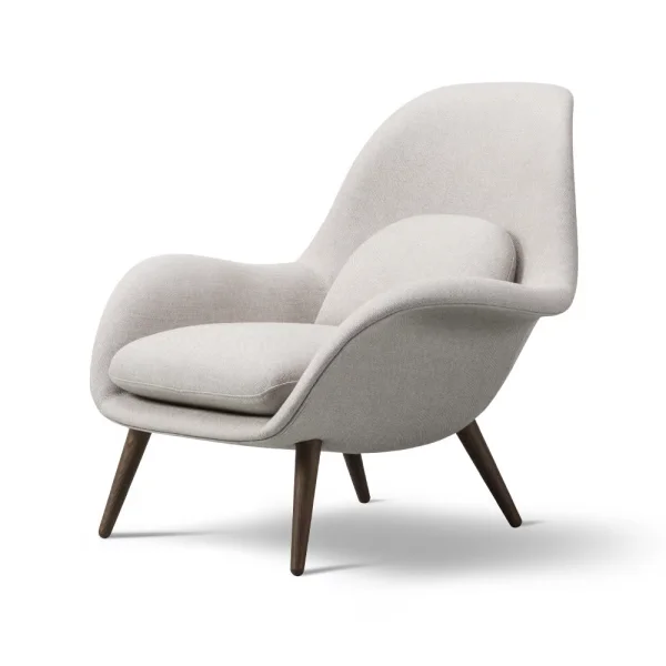 Fredericia Furniture Fauteuil Swoon Sunniva 717-chêne fumé