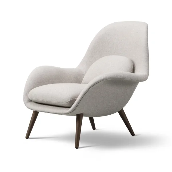 Fredericia Furniture Fauteuil Swoon Sunniva 717-chêne fumé