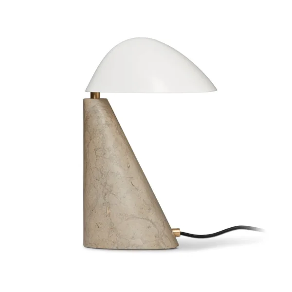 Fredericia Furniture Lampe de table Fellow Blanc-pierre atlantico foncé
