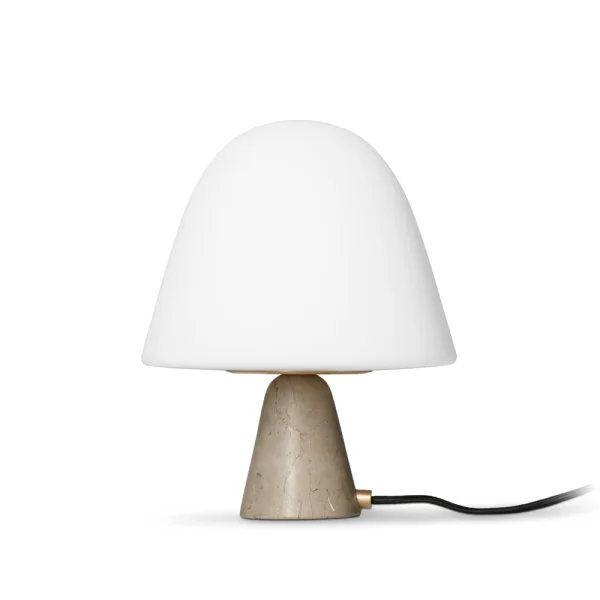 Fredericia Furniture Lampe de table Meadow Opal-pierre atlantico foncé