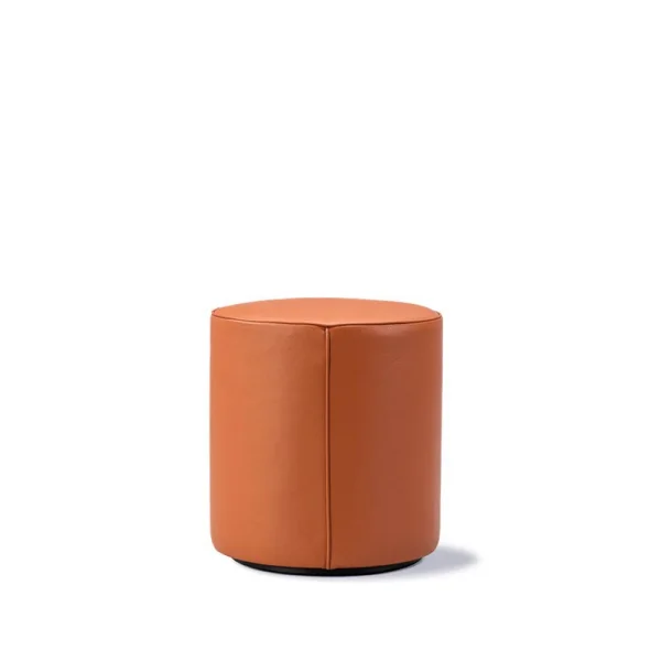Fredericia Furniture Pouf Mono Cuir Omni 307 cognac-Ø39 cm