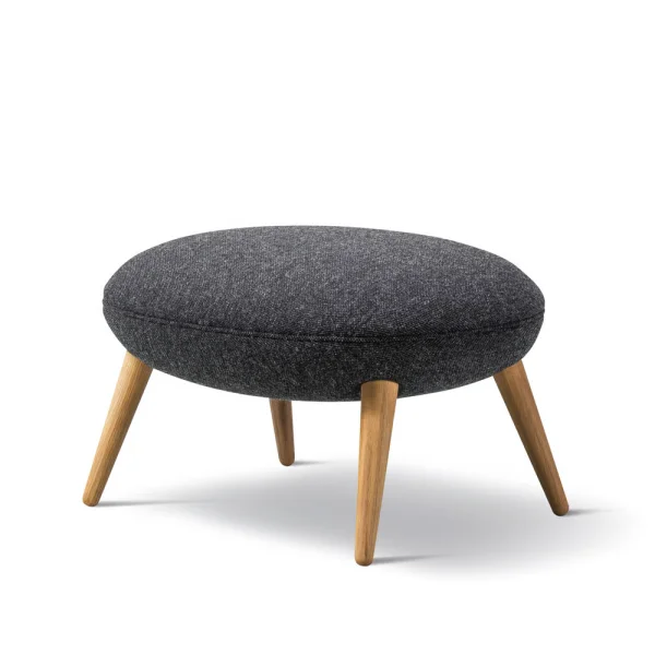 Fredericia Furniture Pouf Swoon Hallingdal 65 180-chêne huilé