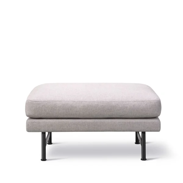 Fredericia Furniture Repose-pieds Calmo Sunniva 717-acier noir-80 cm