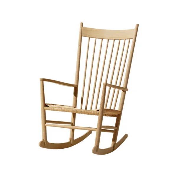 Fredericia Furniture Rocking-chair J16 Naturel-chêne savonné