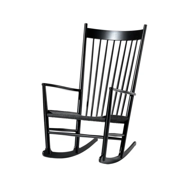 Fredericia Furniture Rocking-chair J16 Noir-chêne noirci