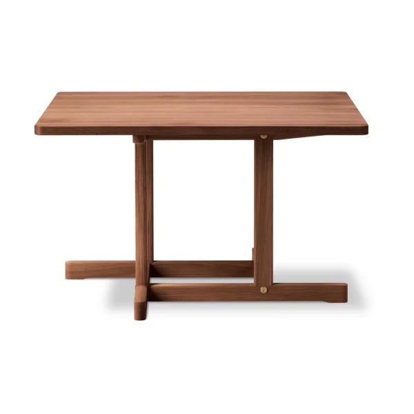 Fredericia Furniture Table basse BM80 Mogensen Coffee Table 90x90 cm Chêne fumé huilé