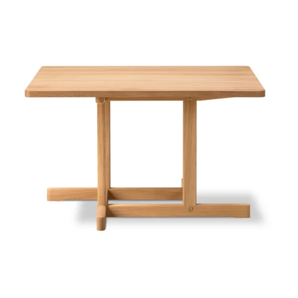 Fredericia Furniture Table basse BM80 Mogensen Coffee Table 90x90 cm Chêne huilé