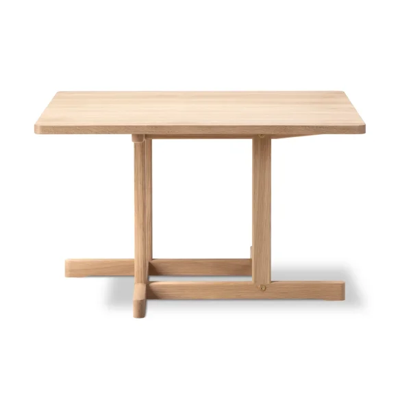Fredericia Furniture Table basse BM80 Mogensen Coffee Table 90x90 cm Chêne savonné