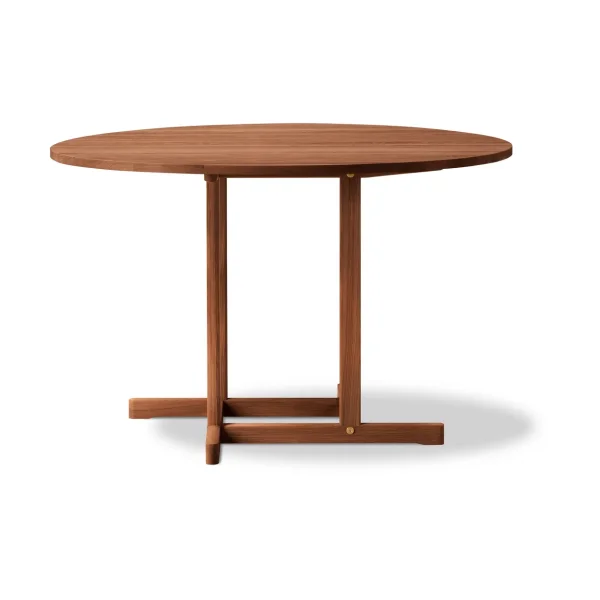 Fredericia Furniture Table BM80 Mogensen Shaker Ø120 cm Chêne fumé huilé