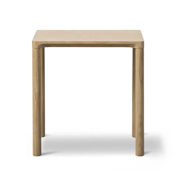 Fredericia Furniture Table d’appoint Piloti 6705 Chêne clair huilé-hauteur 35 cm