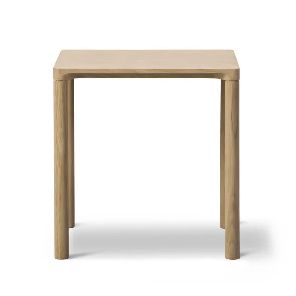 Fredericia Furniture Table d’appoint Piloti 6705 Chêne clair huilé-hauteur 41 cm