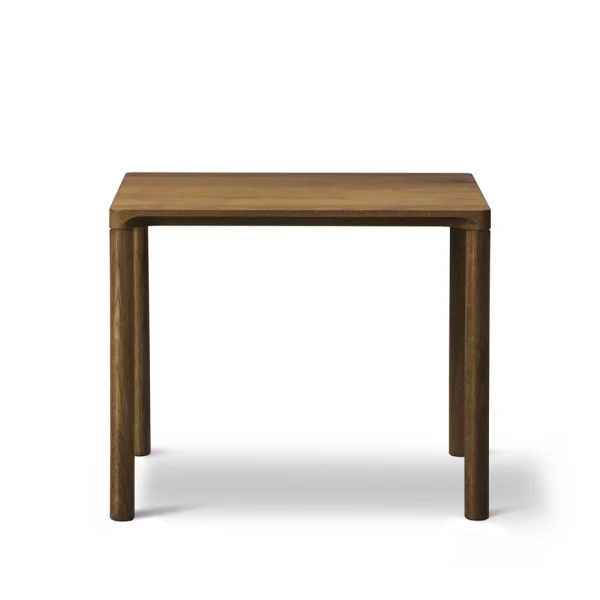Fredericia Furniture Table d’appoint Piloti 6705 Chêne fumé-hauteur 35 cm