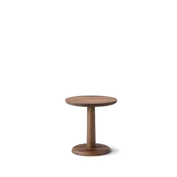 Fredericia Furniture Table d’appoint Pon Chêne fumé huilé, Ø40 cm