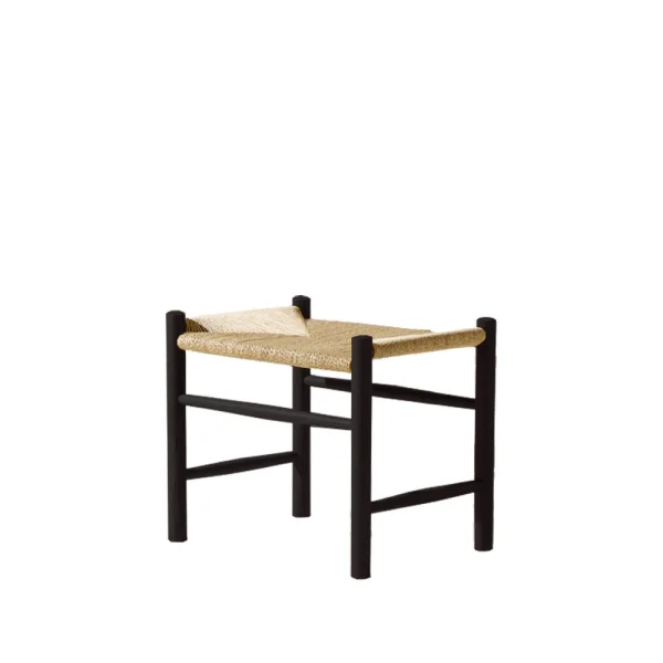 Fredericia Furniture Tabouret J16 Naturel-chêne noirci