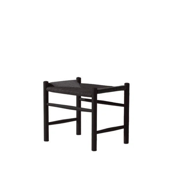 Fredericia Furniture Tabouret J16 Noir-chêne noirci