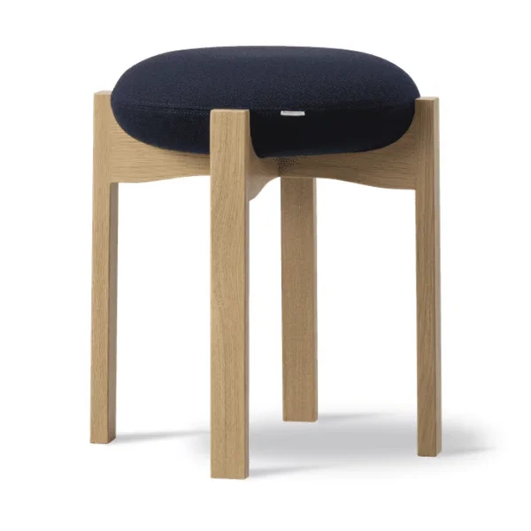 Fredericia Furniture Tabouret Pioneer bas Vidar 786-chêne laqué