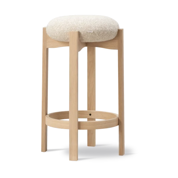 Fredericia Furniture Tabouret Pioneer haut Zero 0001-chêne laqué