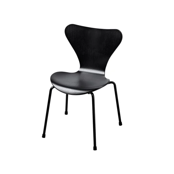 Fritz Hansen 3177 Chaise d'enfant Series 7 Black