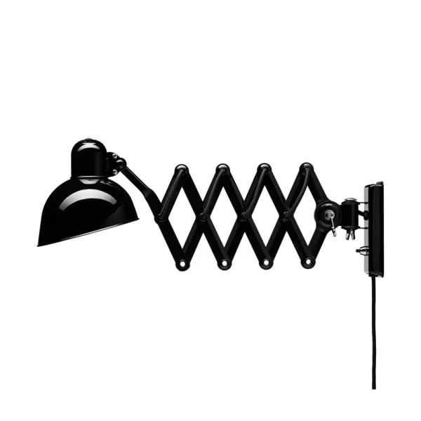 FRITZ HANSEN - Applique murale Kaiser Idell avec fiche, noir