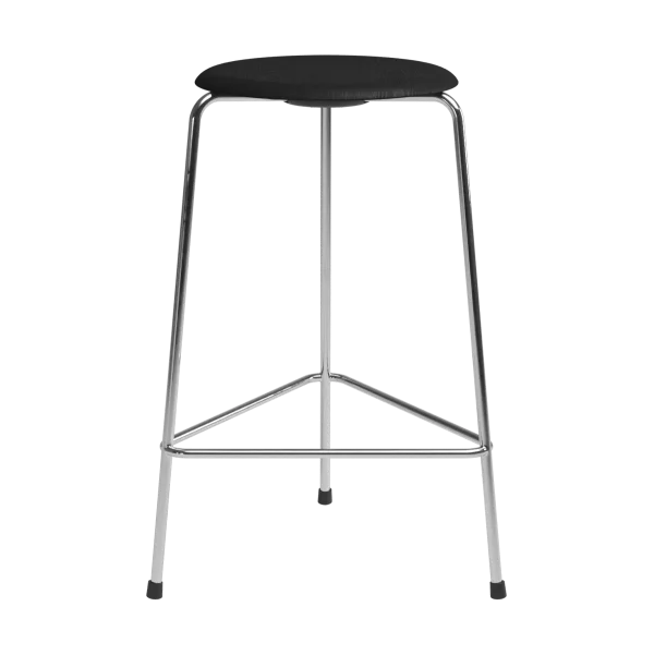 Fritz Hansen High Dot counter stool 3 pieds Frêne noir-chrome