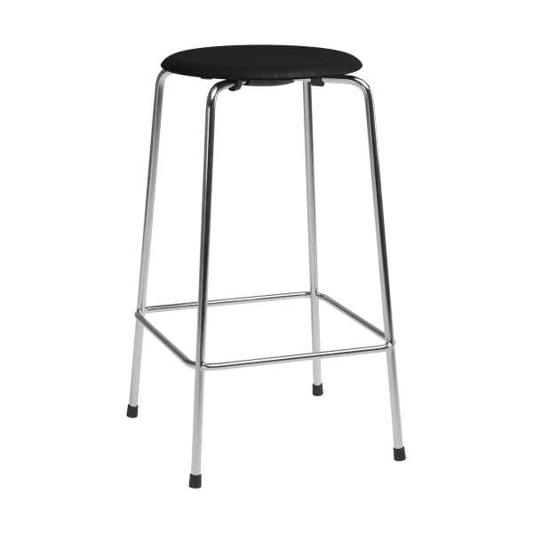 Fritz Hansen High Dot counter stool 4 pieds Frêne noir-chrome