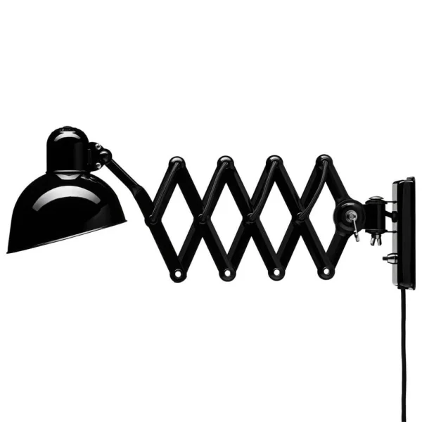 Fritz Hansen - KAISER idell™ 6718-W Applique Murale/Ciseaux Lampe Noir