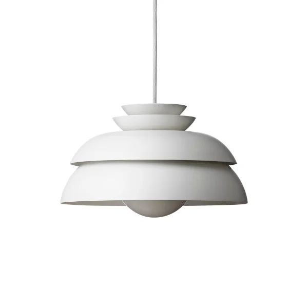 Fritz Hansen Lampe à suspension Concert blanc P1