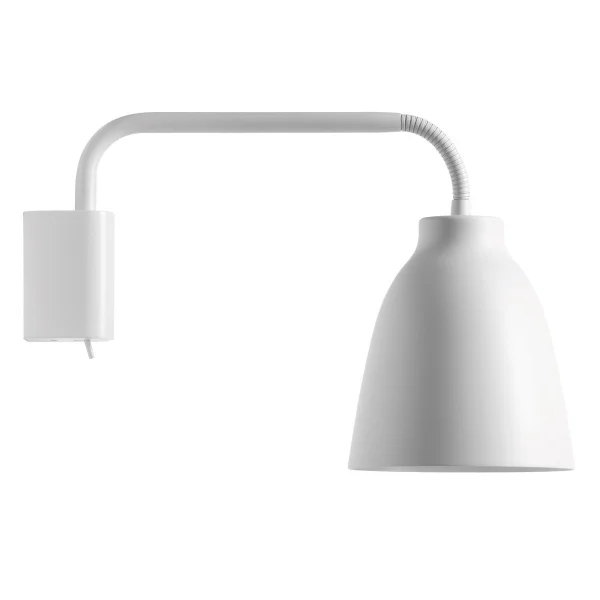 Fritz Hansen Lampe de lecture murale Caravaggio Blanc