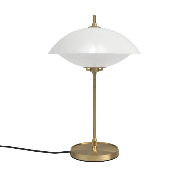 Fritz Hansen Lampe de table Clam 50 cm Opal-brass