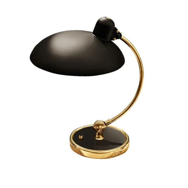 FRITZ HANSEN - Lampe de table Kaiser Idell Luxus, noir/messi