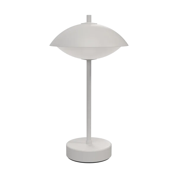 Fritz Hansen Lampe de table portable Clam 31 cm White