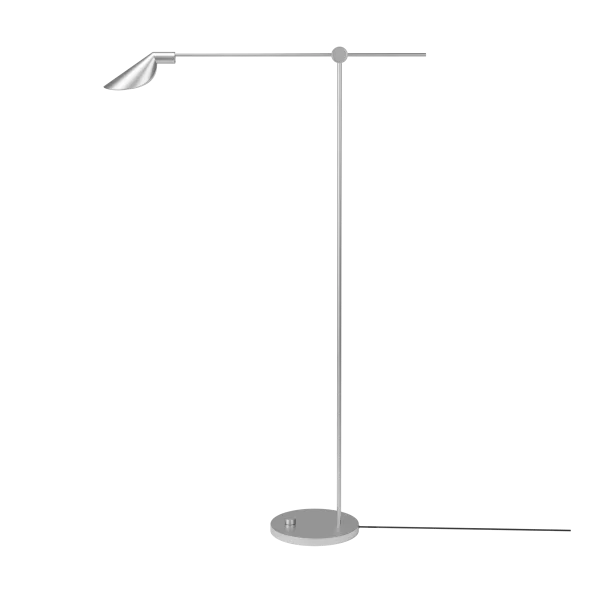 Fritz Hansen Lampe sur pied MS011 Steel