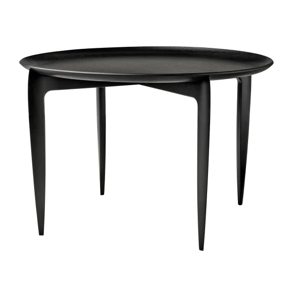 Fritz Hansen Plateau pliable Ø60cm Noir