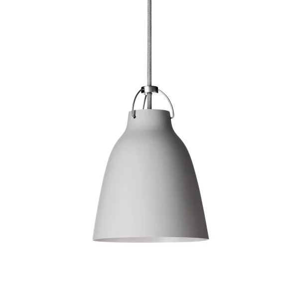 Fritz Hansen Suspension lumineuse Caravaggio P1 mat Grey25