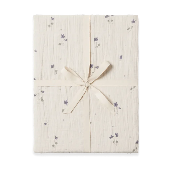 Garbo&Friends Drap-housse Viola Muslin 140x200x30 cm