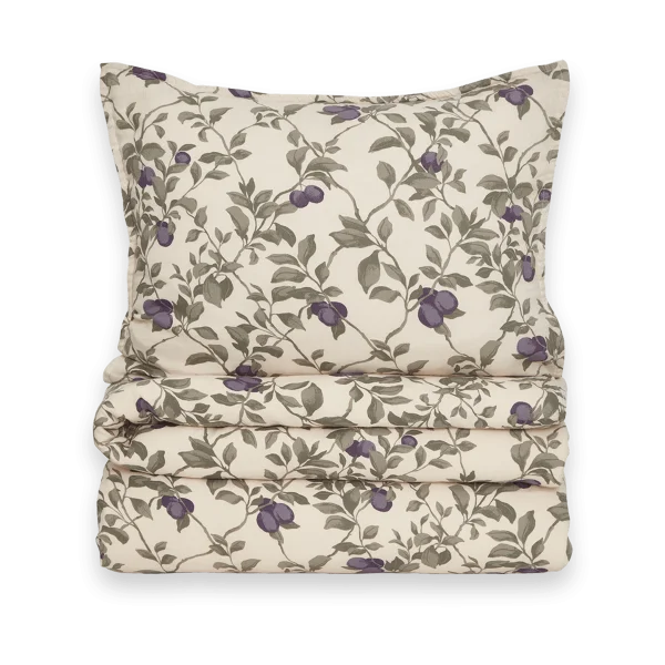 Garbo&Friends Ensemble de lit Plum Musin 150x210 cm/50x60 cm