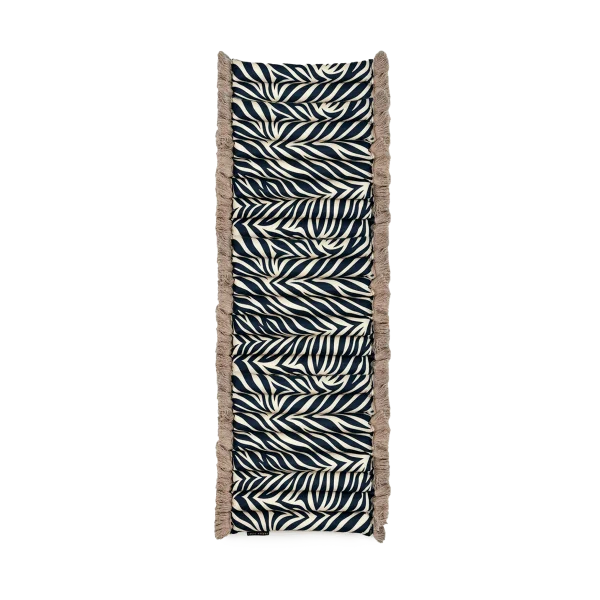Garden Glory Coussin d'assise banc Garden Glory Outdoor Zebra fringe