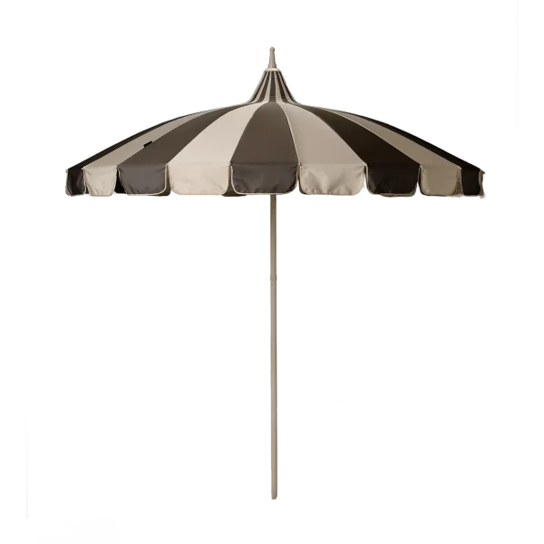 Garden Glory Parasol Garden Glory Outdoor Beige-brun bande