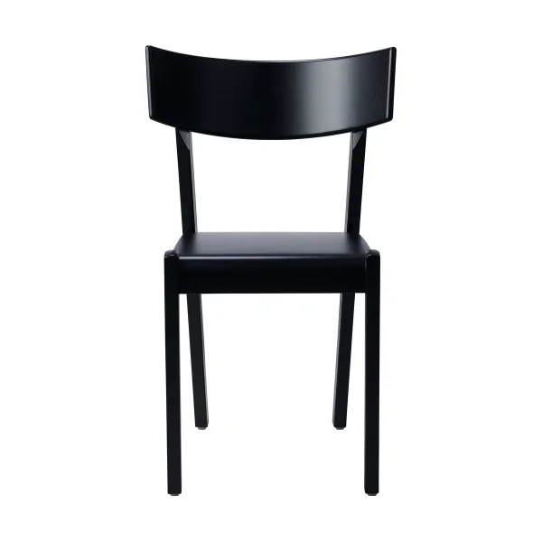 Gärsnäs Chaise Tati Siège plaqué hêtre - teinté noir