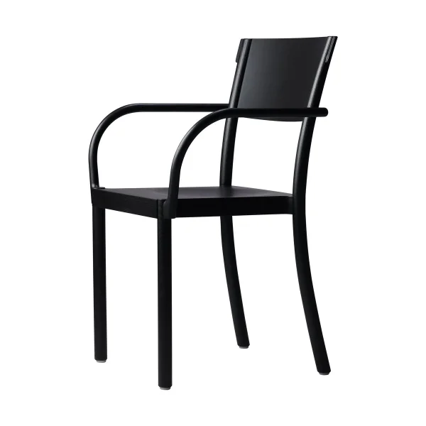 Gärsnäs Fauteuil Light & Easy Assise plaquée en frêne noir