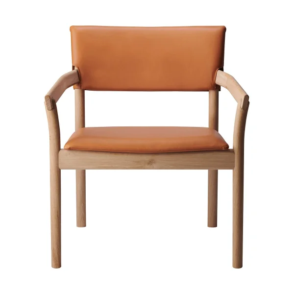 Gärsnäs Fauteuil Vyn avec dossier rembourré Monocoat natural-Elmosoft 43283