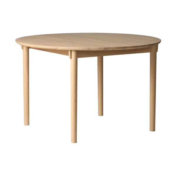 Gärsnäs Table à manger Tak Ø120 cm Monocoat natural