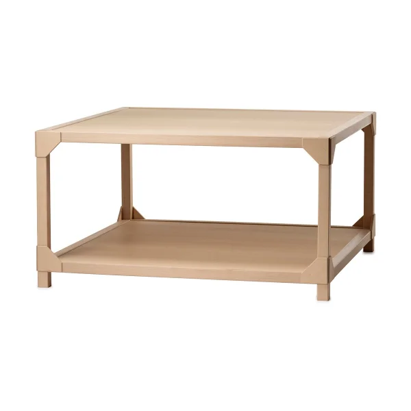 Gärsnäs Table Basse Bleck 75x75 cm placage Hêtre-naturel