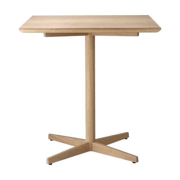 Gärsnäs Table colonne Tak 70x70 cm Monocoat natural