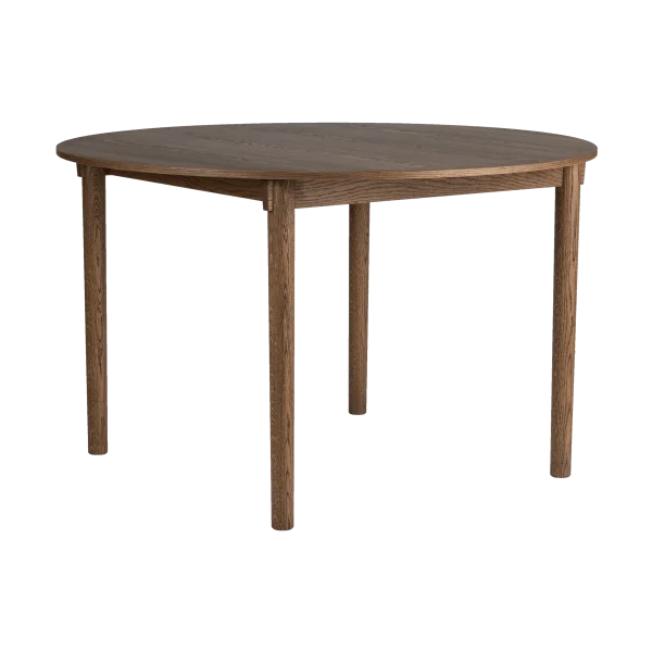 Gärsnäs Table Tak Ø120 cm Chêne-noir