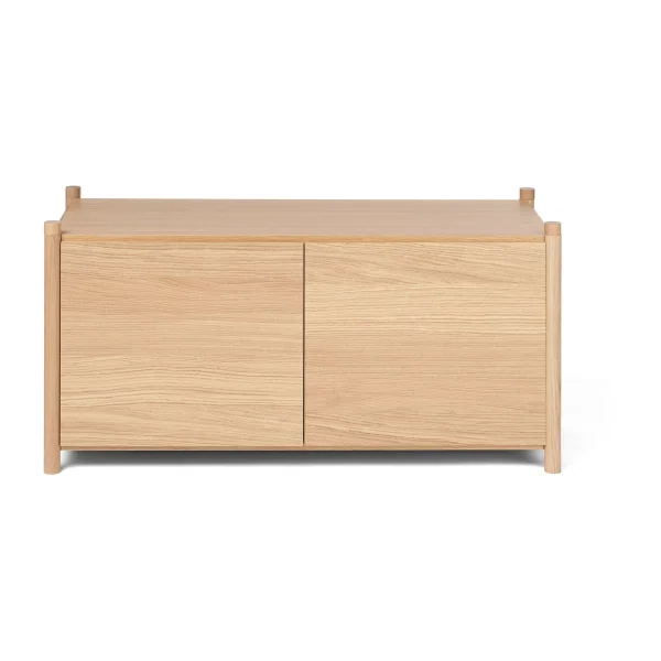 Gejst Bibliothèque Sceene bookcase G Chêne clair