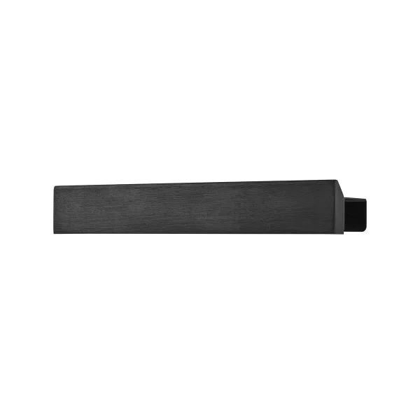 Gejst Étagère magnétique Flex Rail 40 cm Chêne peint noir-noir
